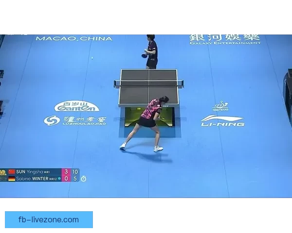 孙颖莎展现顶级对防弧旋转能力强势横扫对手挺进世界杯决赛